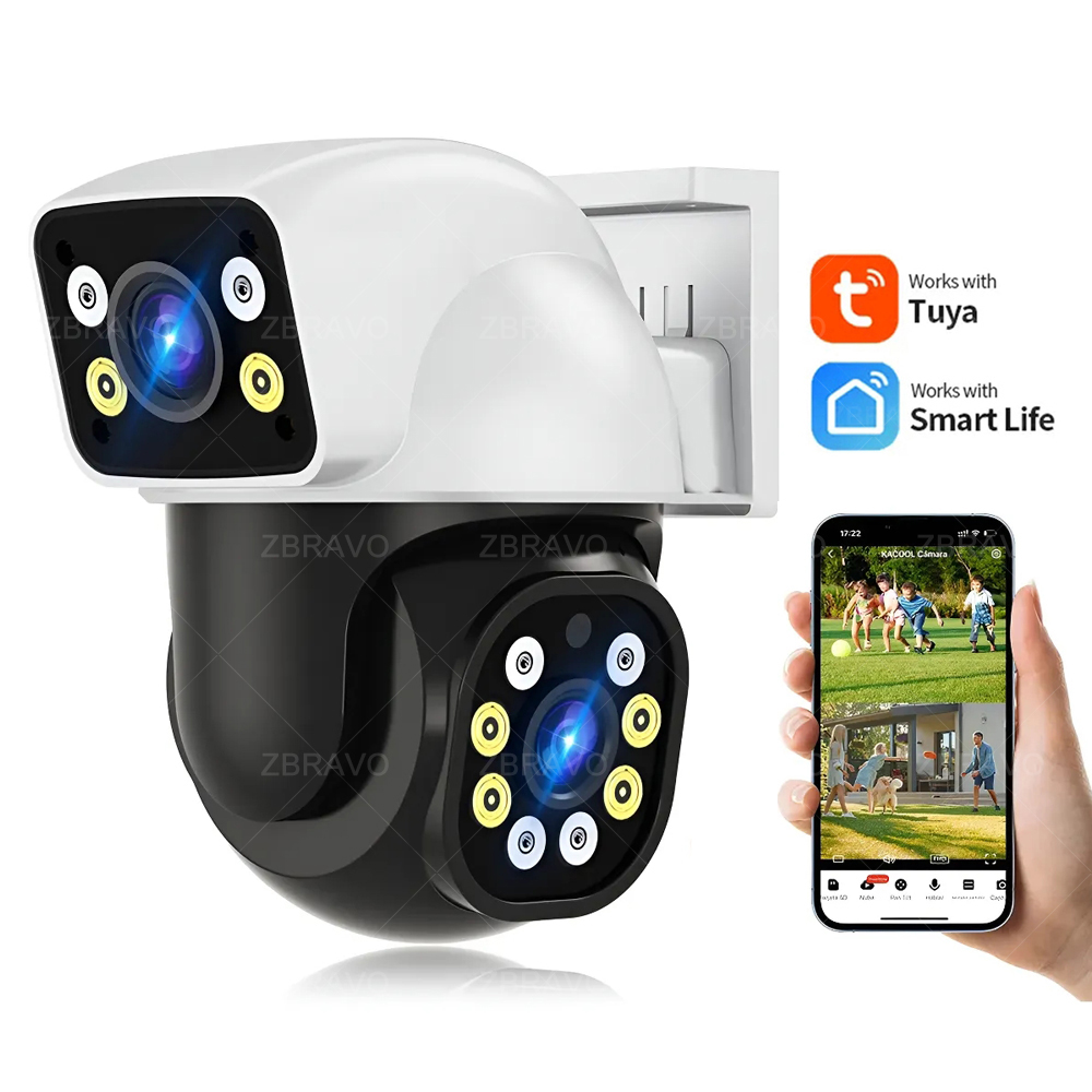 Home Security Upgrades - Smartlife 8MP WiFi Tuya 야외 카메라