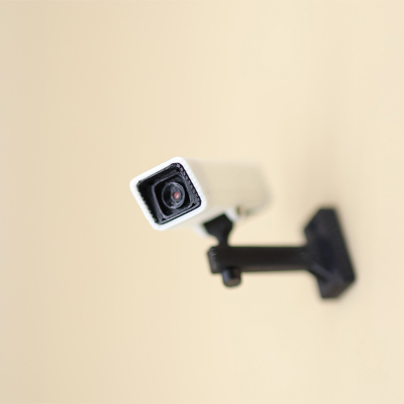 Home Security With Camera - 핫세일 1/12 스케일 미니어처 감시 카메라,