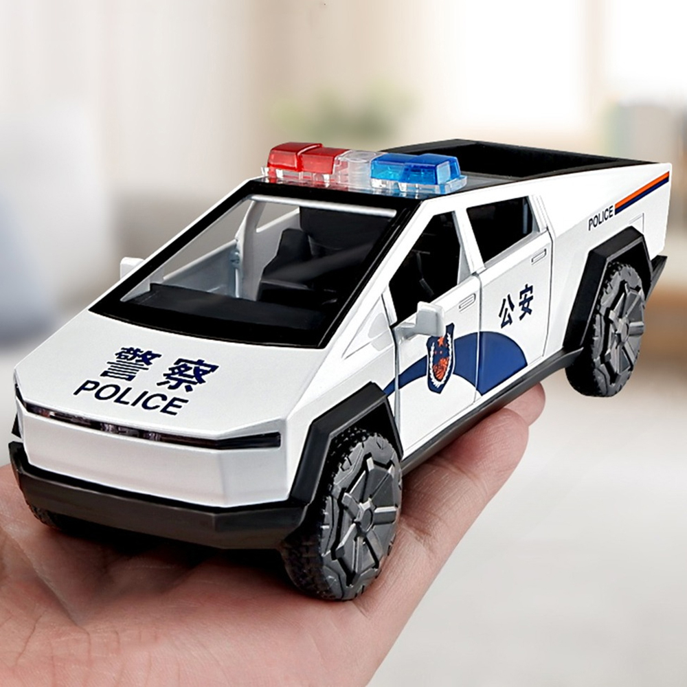 Home Security Police - 1:32 픽업 트럭 미니어처 경찰차 다이캐스트
