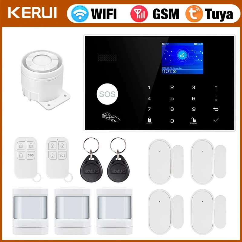 Keypad Alarm Panel - 온도 및 습도 디스플레이 작업이 포함된