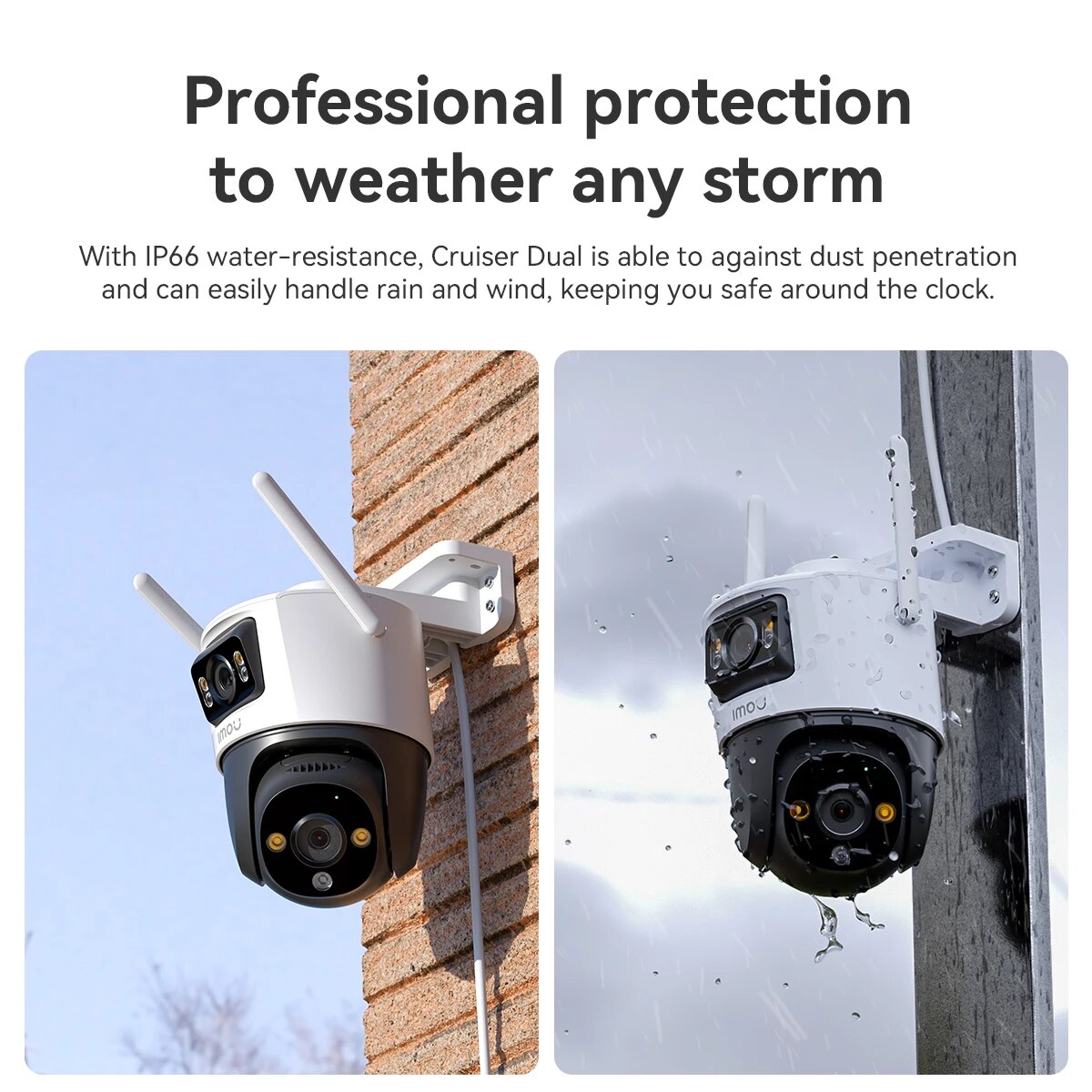 Home Security Upgrades - IMOU 야외 PT 보안 카메라 -