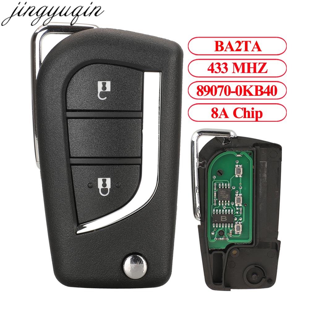 Keypad Alarm Panel - Jingyuqin 2BTNS 원격 자동차 키 알람,