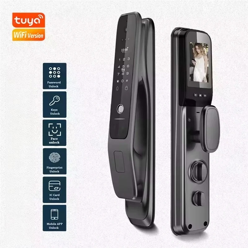 HX5 스마트 도어락 3D 얼굴인식 WiFi 디지털 전 - Home Security With Cameras 리뷰 및 가격