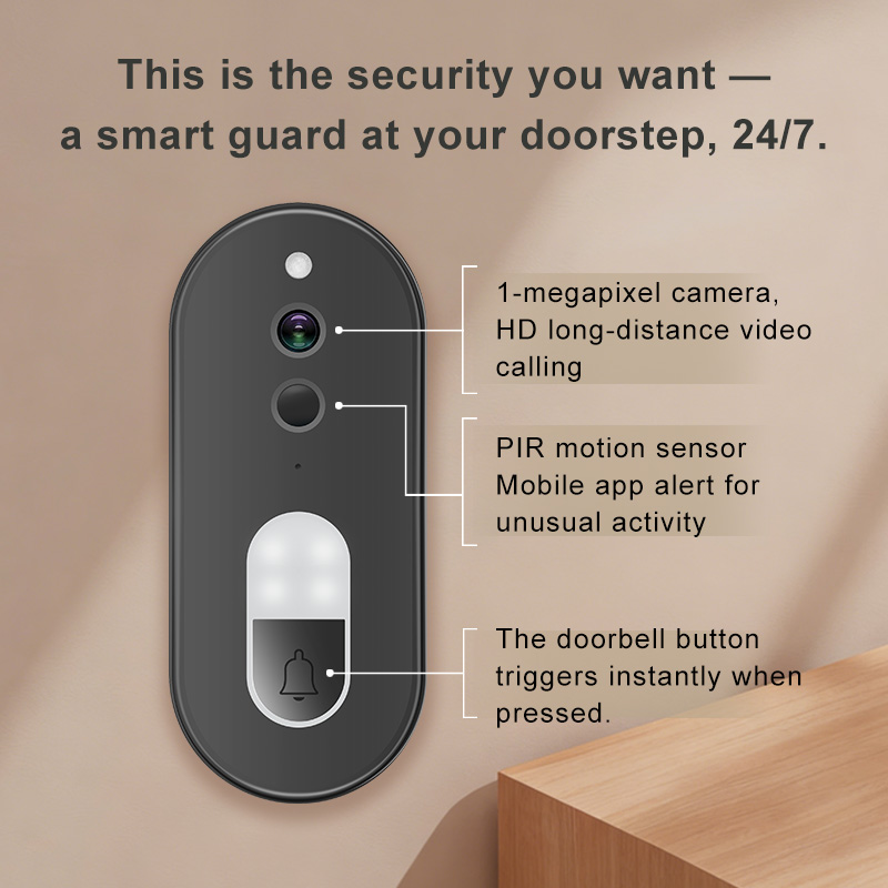 Tuya 1080P HD 무선 WiFi 비디오 초인종  - Home Security Doorbell Camera 리뷰 및 가격