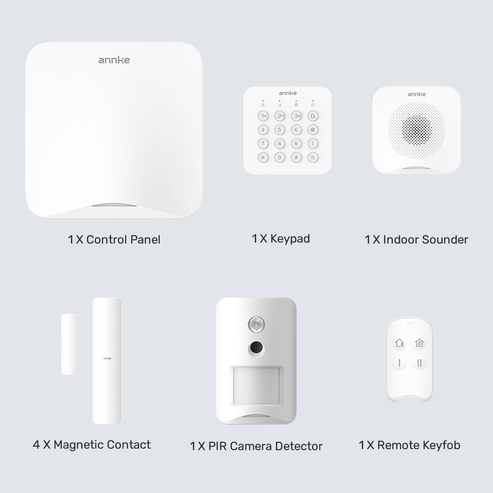 ANNKE 무선 경보 시스템 PIR 카메라 감지기, 키 - Keypad Alarm Panel 리뷰 및 가격