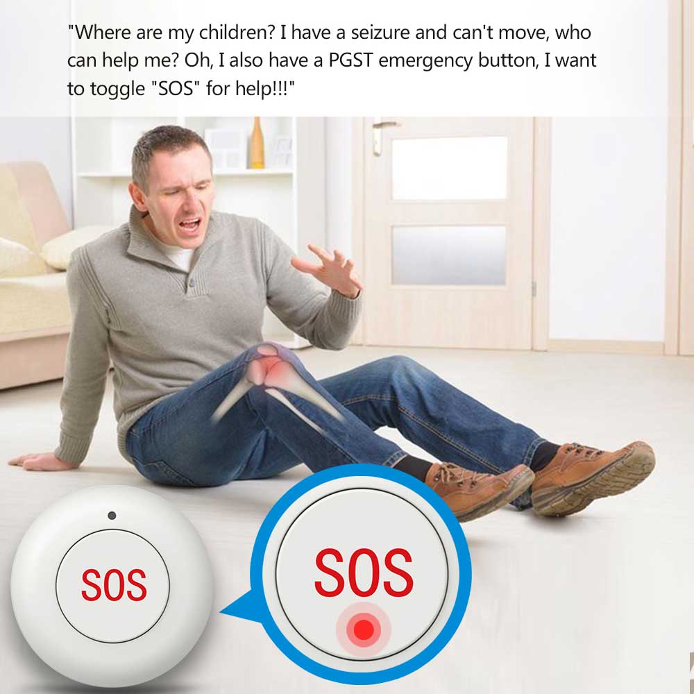 무선 SOS 버튼 스마트 홈 게이트 보안 초인종 433 - Home Security Upgrades 리뷰 및 가격