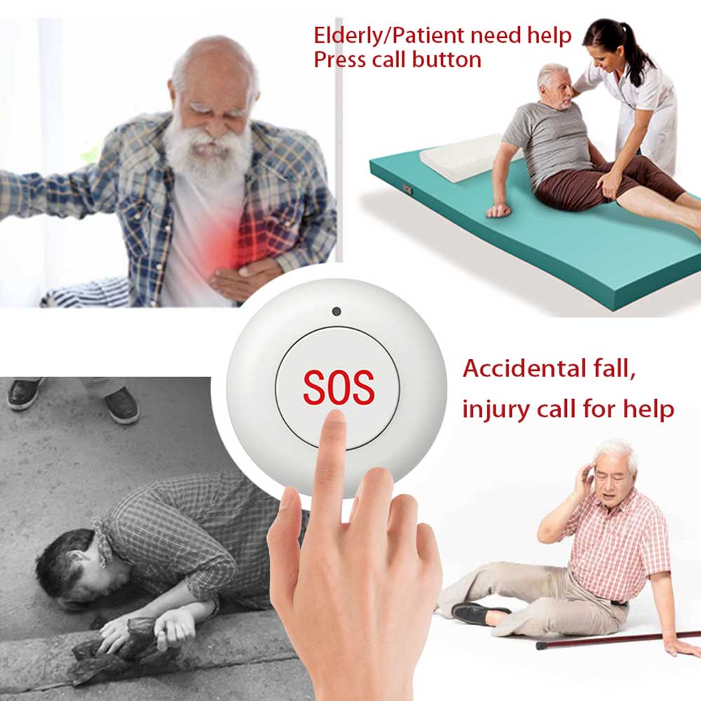 무선 SOS 버튼 스마트 홈 게이트 보안 초인종 433 - Home Security Upgrades 리뷰 및 가격