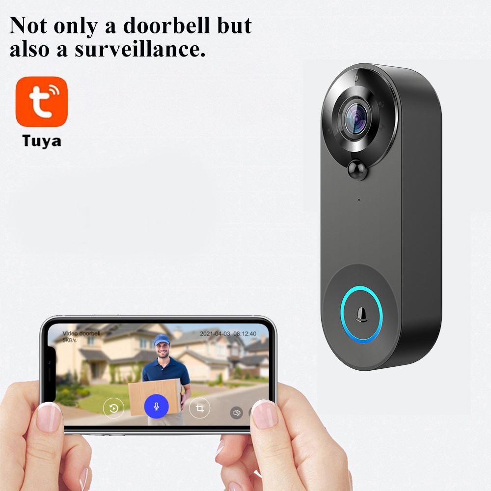Tuya 1080P 무선 WIFI 초인종 비디오 인터콤 - Home Security Doorbell Camera 리뷰 및 가격