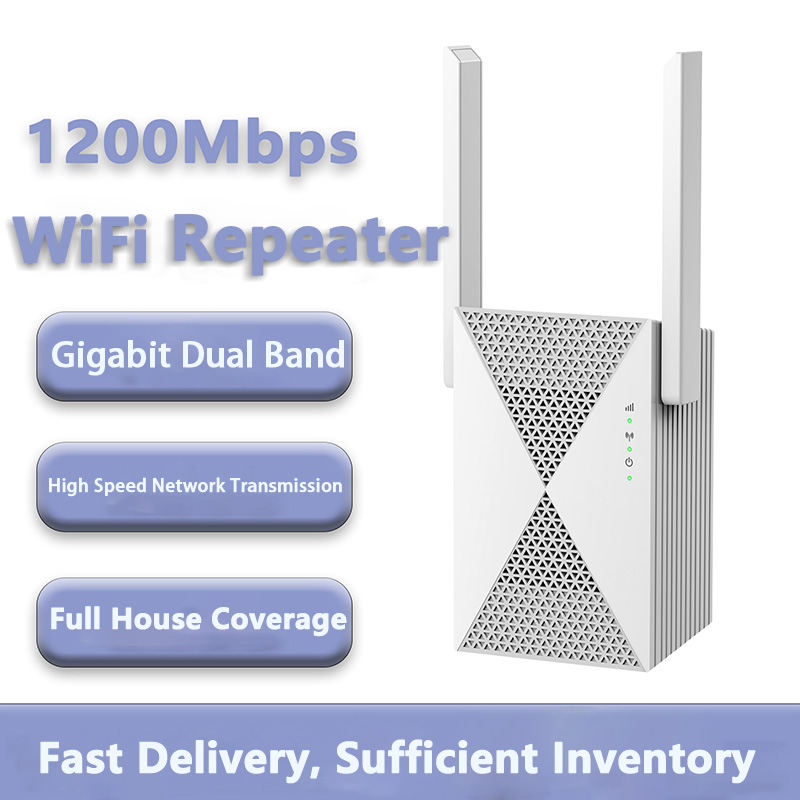 1200Mbps WiFi 리피터 무선 신호 확장기 2. - Home Security And Internet 리뷰 및 가격