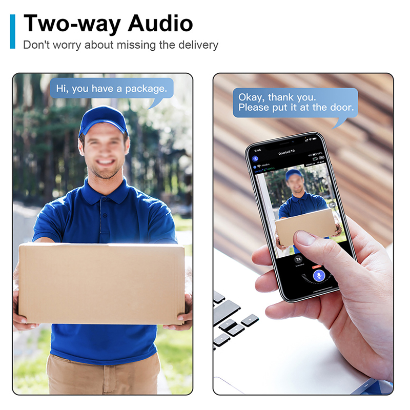 WiFi 스마트 비디오 초인종 카메라 야간 투시경 스마 - Home Security Doorbell Camera 리뷰 및 가격