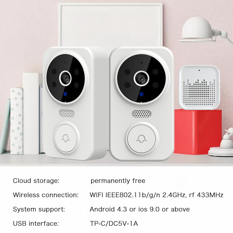 투야 와이파이 도어벨 스마트 홈 무선 전화 도어벨 카메 - Home Security Doorbell Camera 리뷰 및 가격