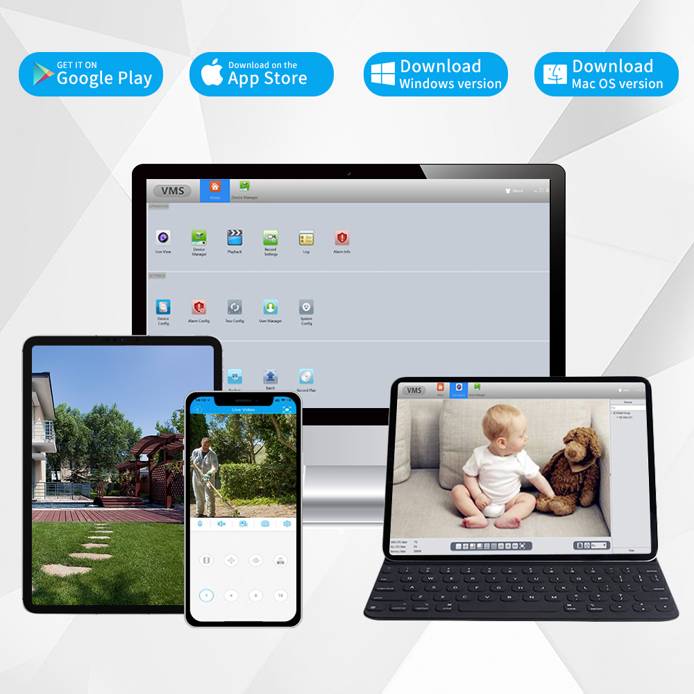 슈퍼 8MP POE NVR 비디오 레코더 오디오 IP  - Home Security With Cameras 리뷰 및 가격