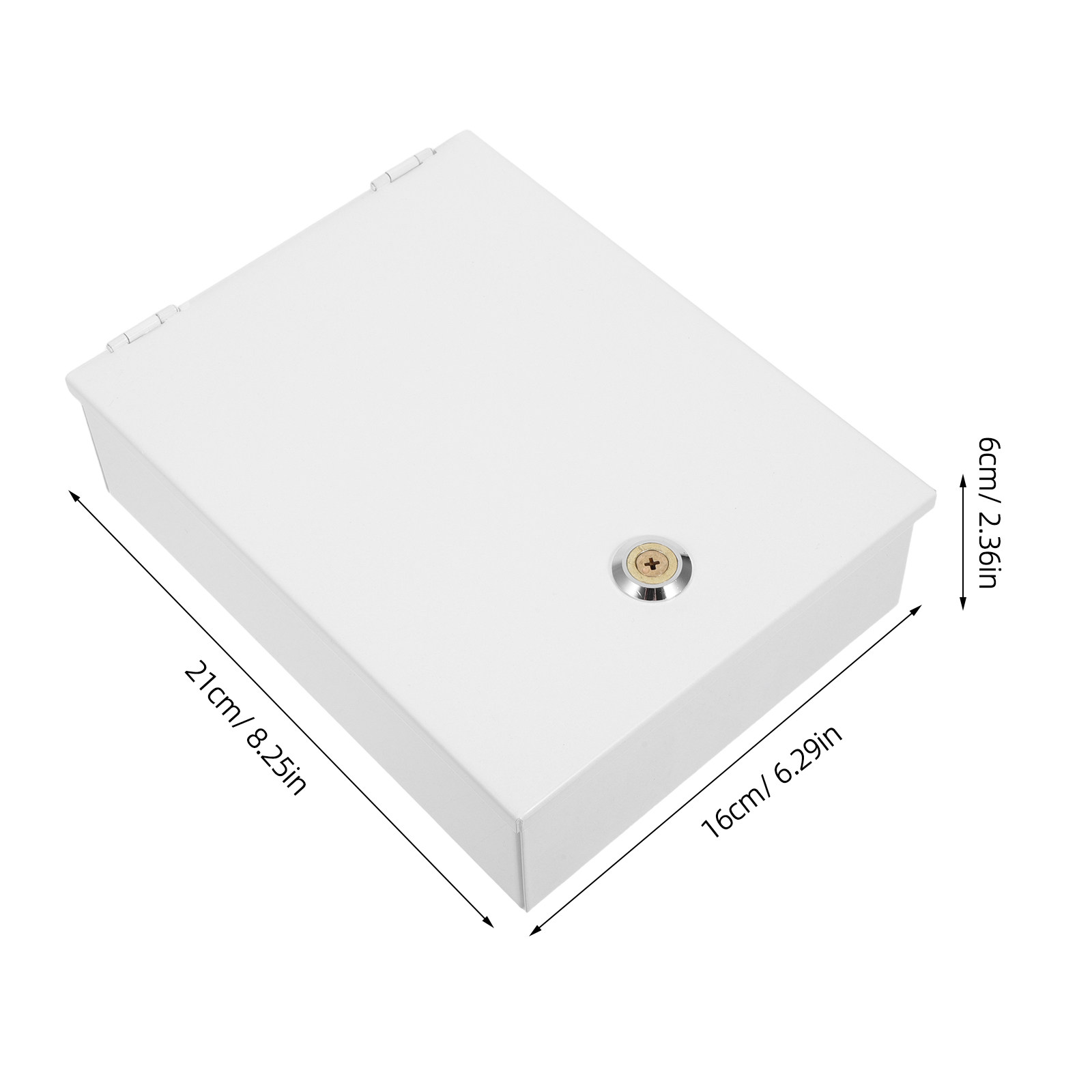금속 잠금 상자 키 입력 잠금 가능 벽걸이형 보안 커버 - Keypad Alarm Panel 리뷰 및 가격