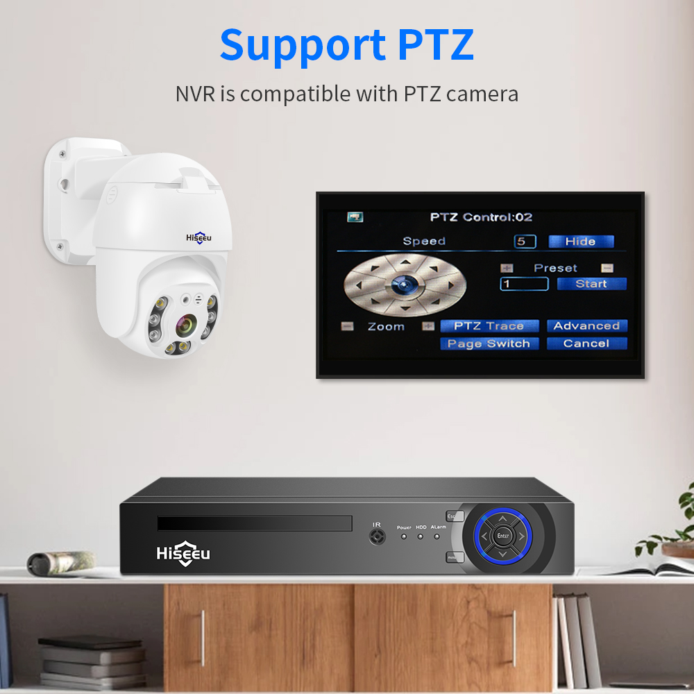 Hiseeu 4CH 10CH 16CH 4K 8MP 5M - Home Security With Cameras 리뷰 및 가격
