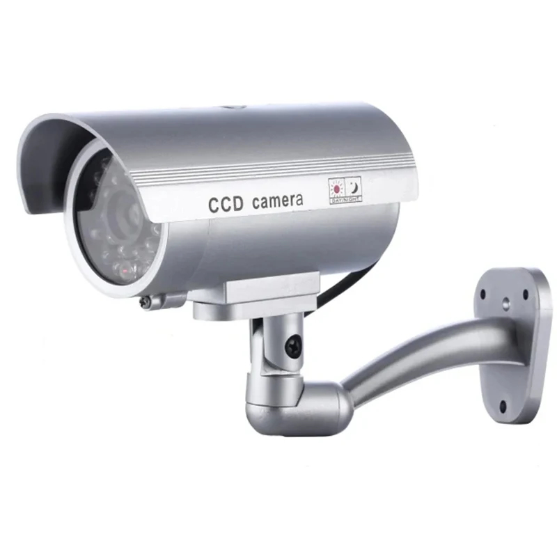 시뮬레이션 가짜 총알 카메라 모형 카메라 야외 LED  - Home Security Camera Installation 리뷰 및 가격