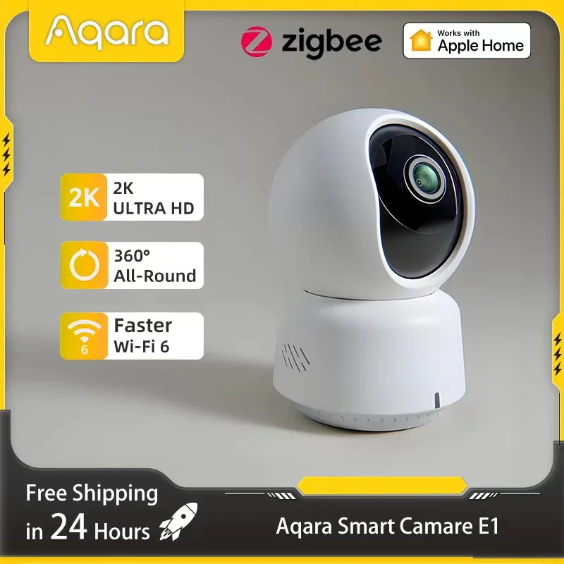 오리지널 아카라 스마트 카메라 E1 2K 1296P 3 - Home Security Camera Installation 리뷰 및 가격