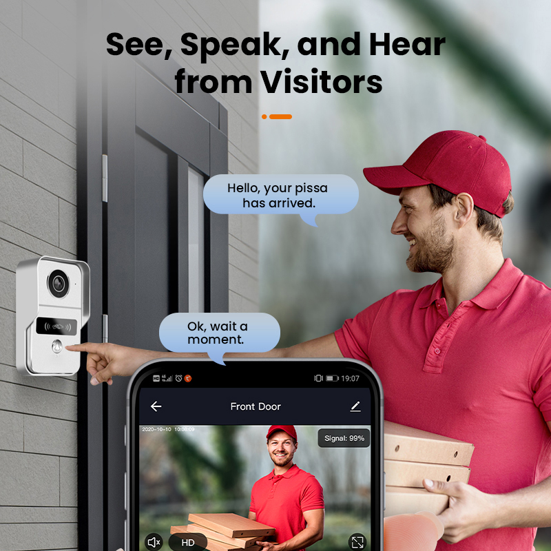 투야 스마트 초인종 카메라, 와이파이 무선 IR HD  - Home Security Doorbell Camera 리뷰 및 가격