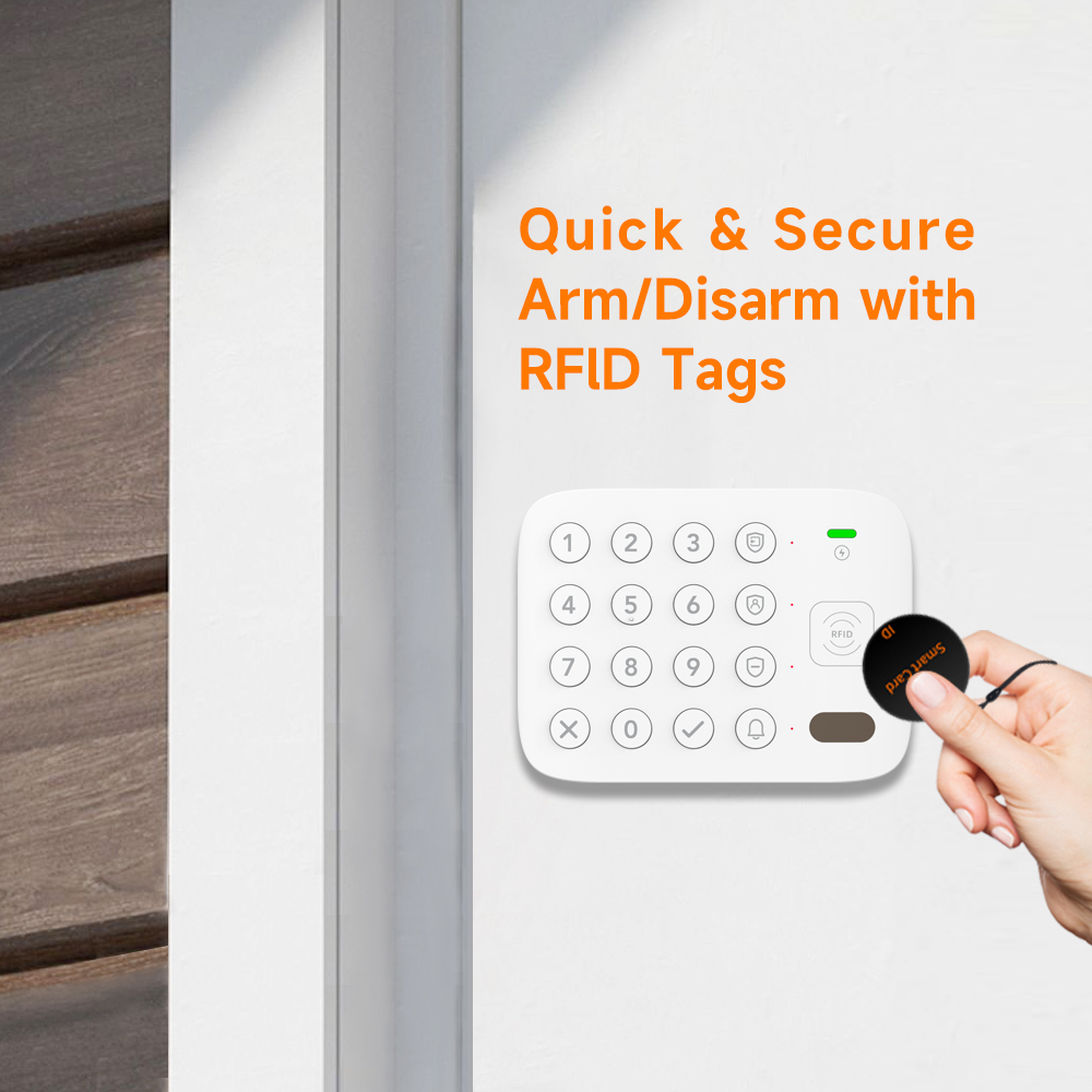 스테니오타 로라 버전 무선 터치 키패드 500m 전송  - Keypad Alarm Panel 리뷰 및 가격