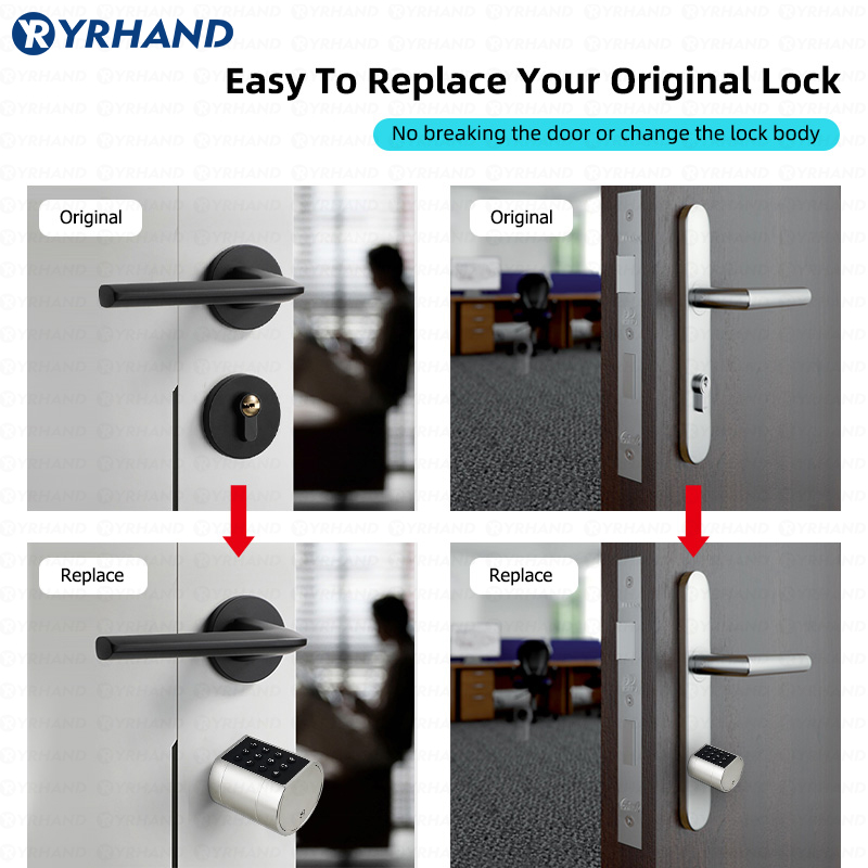 스마트 유로 원통형 도어락 ttlock 앱 키리스 보안 - Home Security Upgrades 리뷰 및 가격