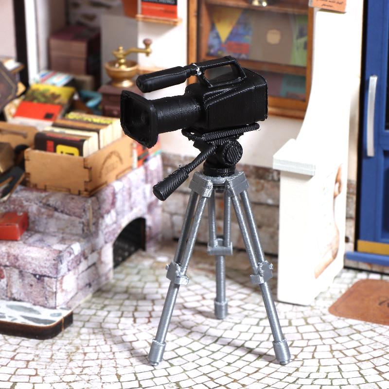 미니 비디오 카메라 삼각대 모델 1:12 스케일 인형  - Home Security With Camera 리뷰 및 가격