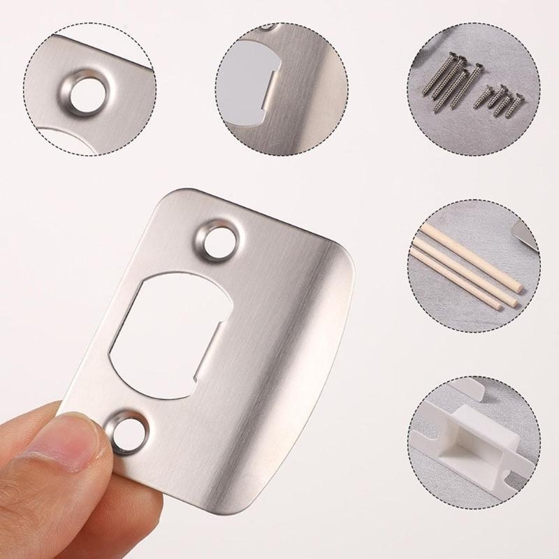 도어 스트라이크 플레이트 세트 우아한 도어 잠금 래치  - Home Security Upgrades 리뷰 및 가격