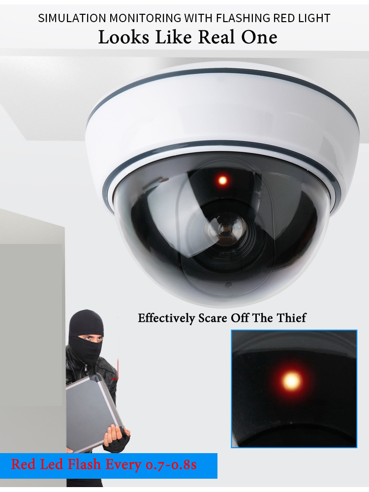 크리 에이 티브 블랙/화이트 가짜 돔 카메라 시뮬레이션 - Home Security Camera Installation 리뷰 및 가격